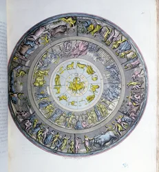 Der Schild des Achilles, Illustration aus „Le Costume Ancien ou Moderne“ von Jules Ferrario, Mailand, um 1820